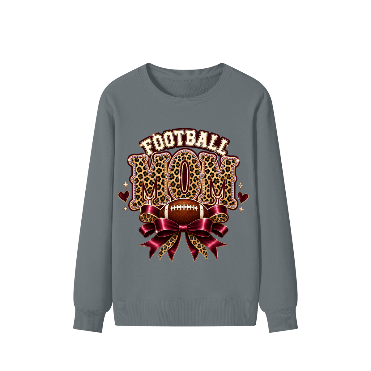 Football Mom Unisex Cotton Sweatshirt