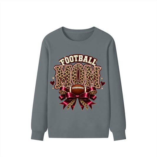 Football Mom Unisex Cotton Sweatshirt