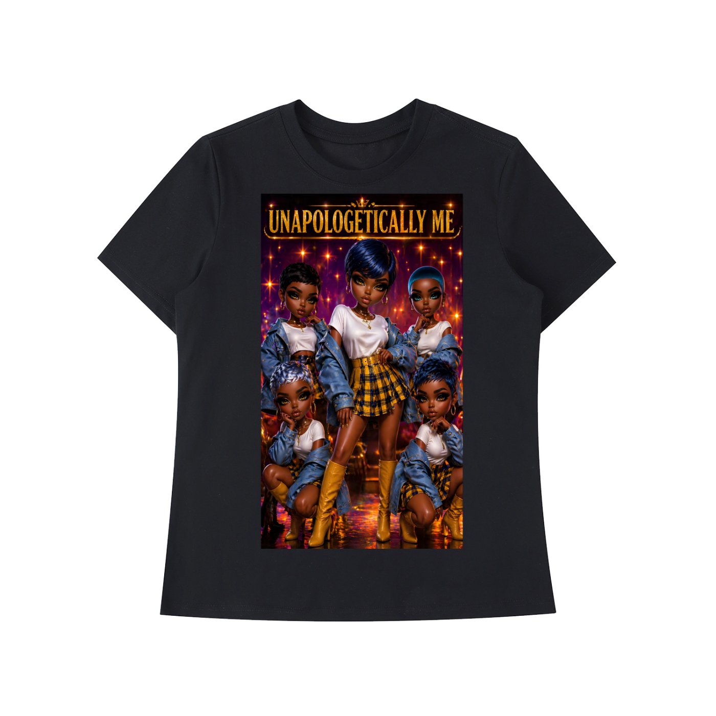 Unapologetically Me: Shoulder T-Shirt