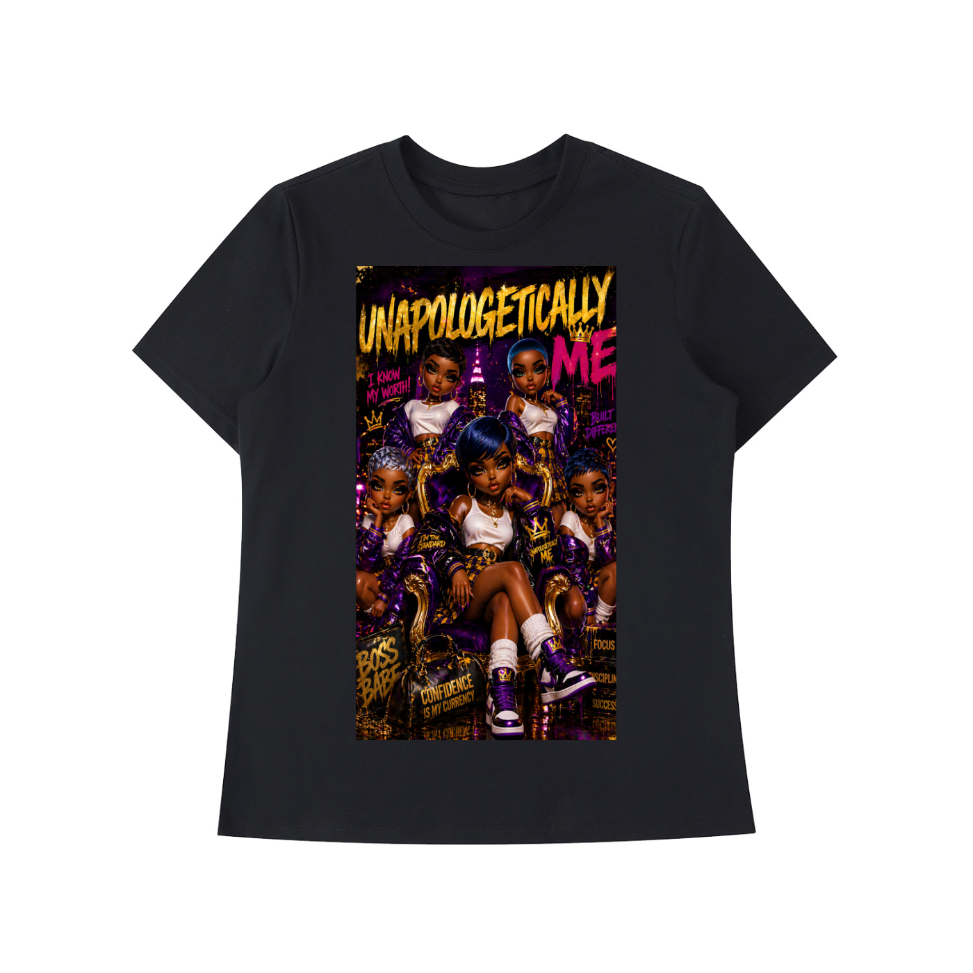 Unapologetically Me II: Shoulder T-Shirt