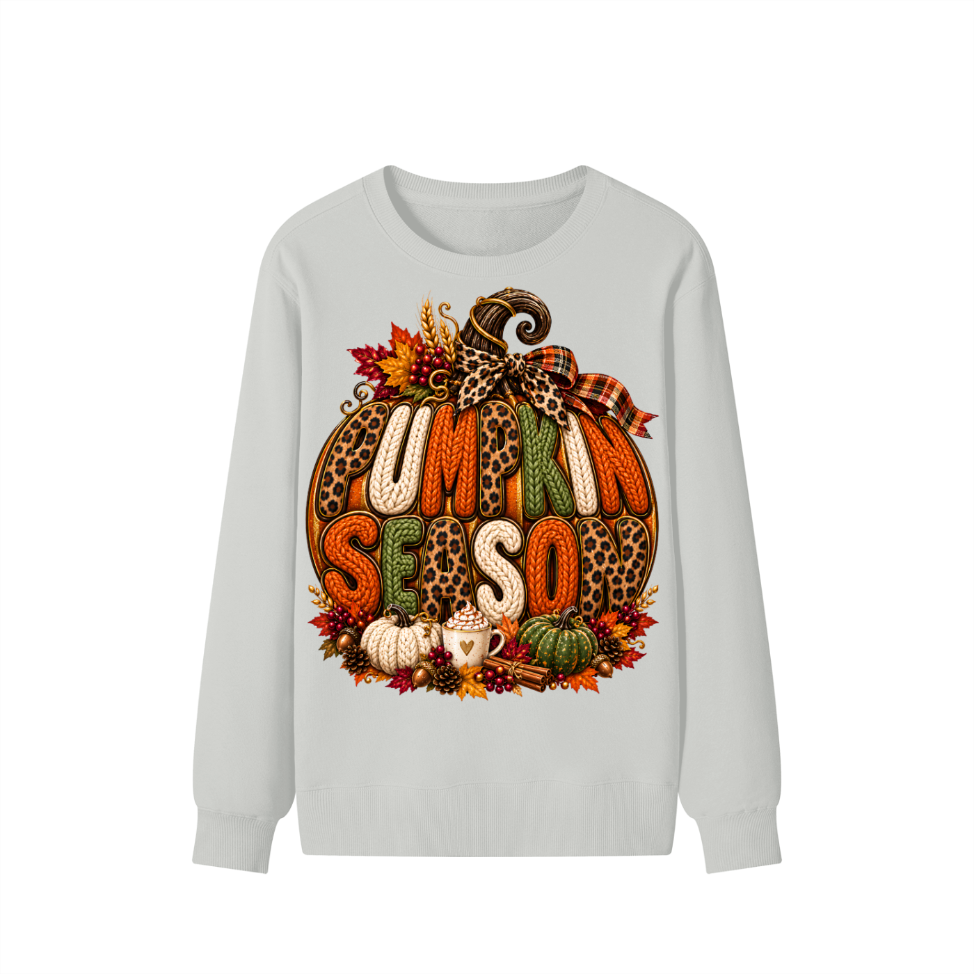 Pumpkin Season Cotton Sweatshirt