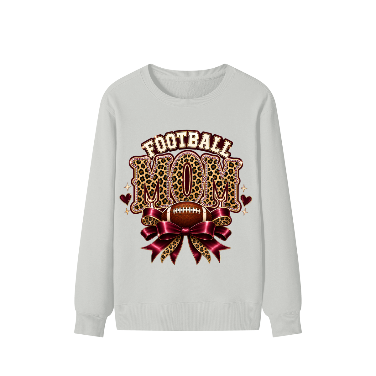 Football Mom Unisex Cotton Sweatshirt