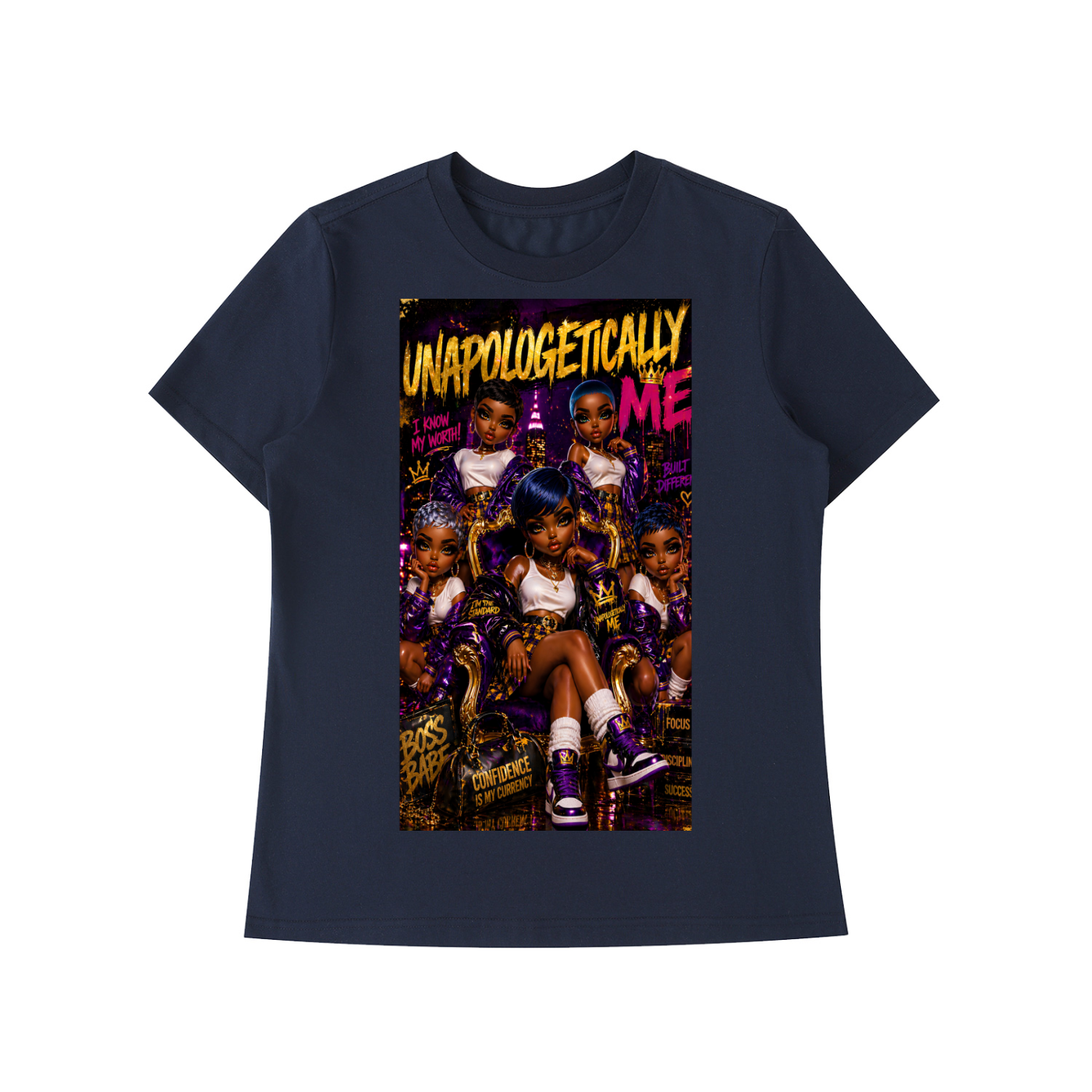 Unapologetically Me II: Shoulder T-Shirt
