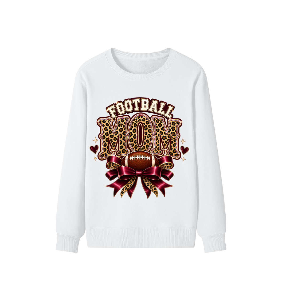 Football Mom Unisex Cotton Sweatshirt