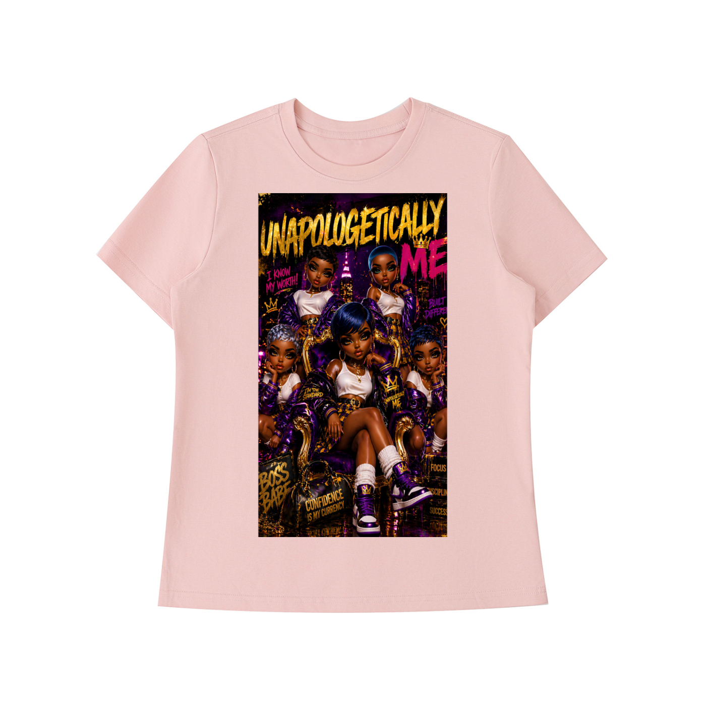 Unapologetically Me II: Shoulder T-Shirt