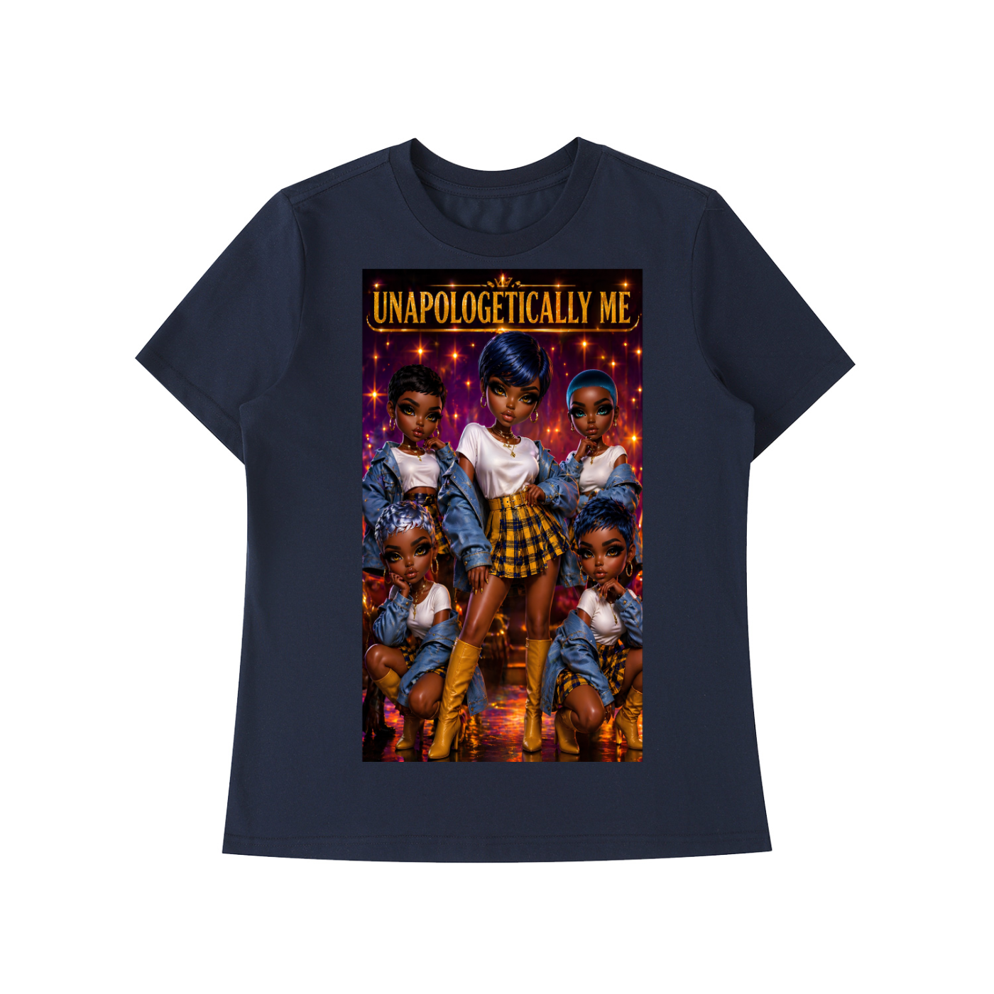 Unapologetically Me: Shoulder T-Shirt