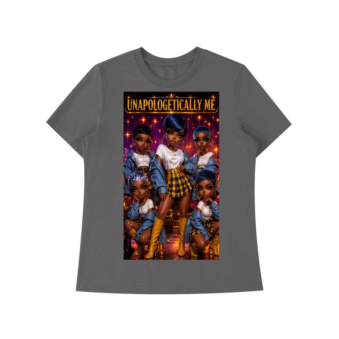 Unapologetically Me: Shoulder T-Shirt
