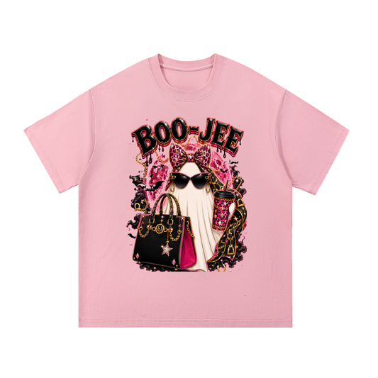 Pink Boo-Jee Cotton T-Shirt