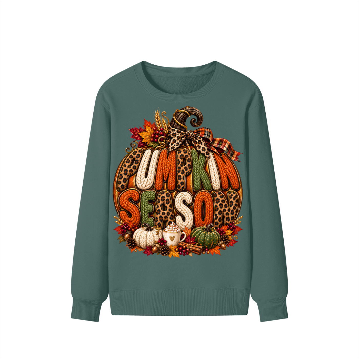 Pumpkin Season Cotton Sweatshirt