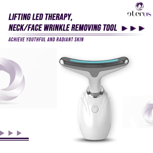 Revitalize your skin with the Neck &amp; Face Lifting LED Therapy Device — a sleek, skin-enhancing tool designed to lift, firm, and rejuvenate. Using advanced LED light technology, it targets signs of aging and promotes a radiant, youthful glow. Ideal for daily use and perfect for elevating your skincare routine.