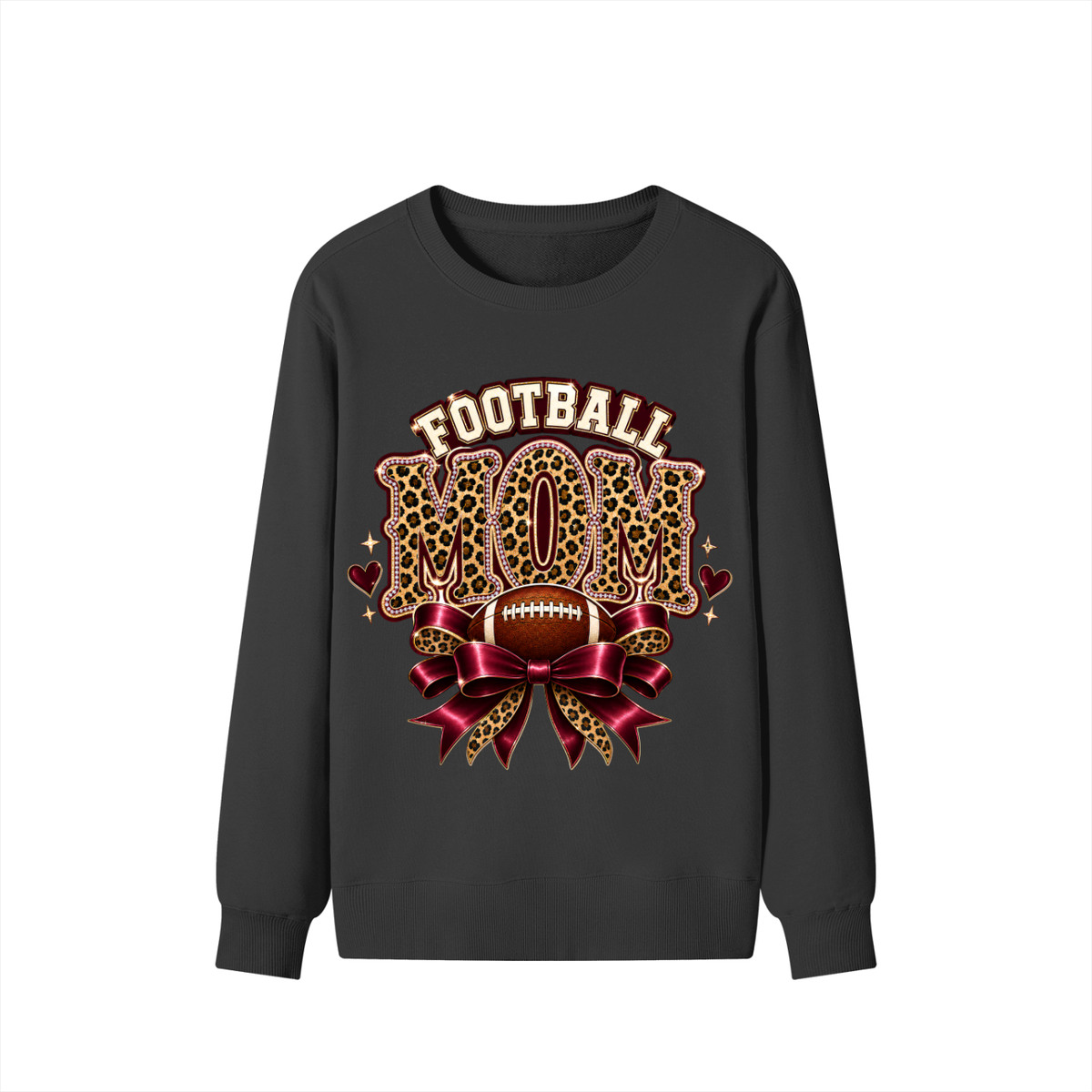 Football Mom Unisex Cotton Sweatshirt