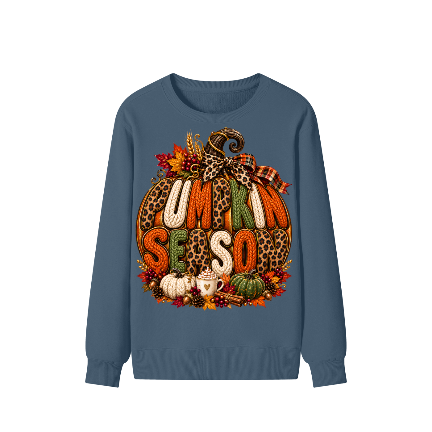 Pumpkin Season Cotton Sweatshirt