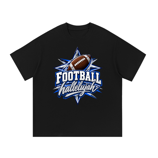 Hallelujah Football Cotton T-Shirt