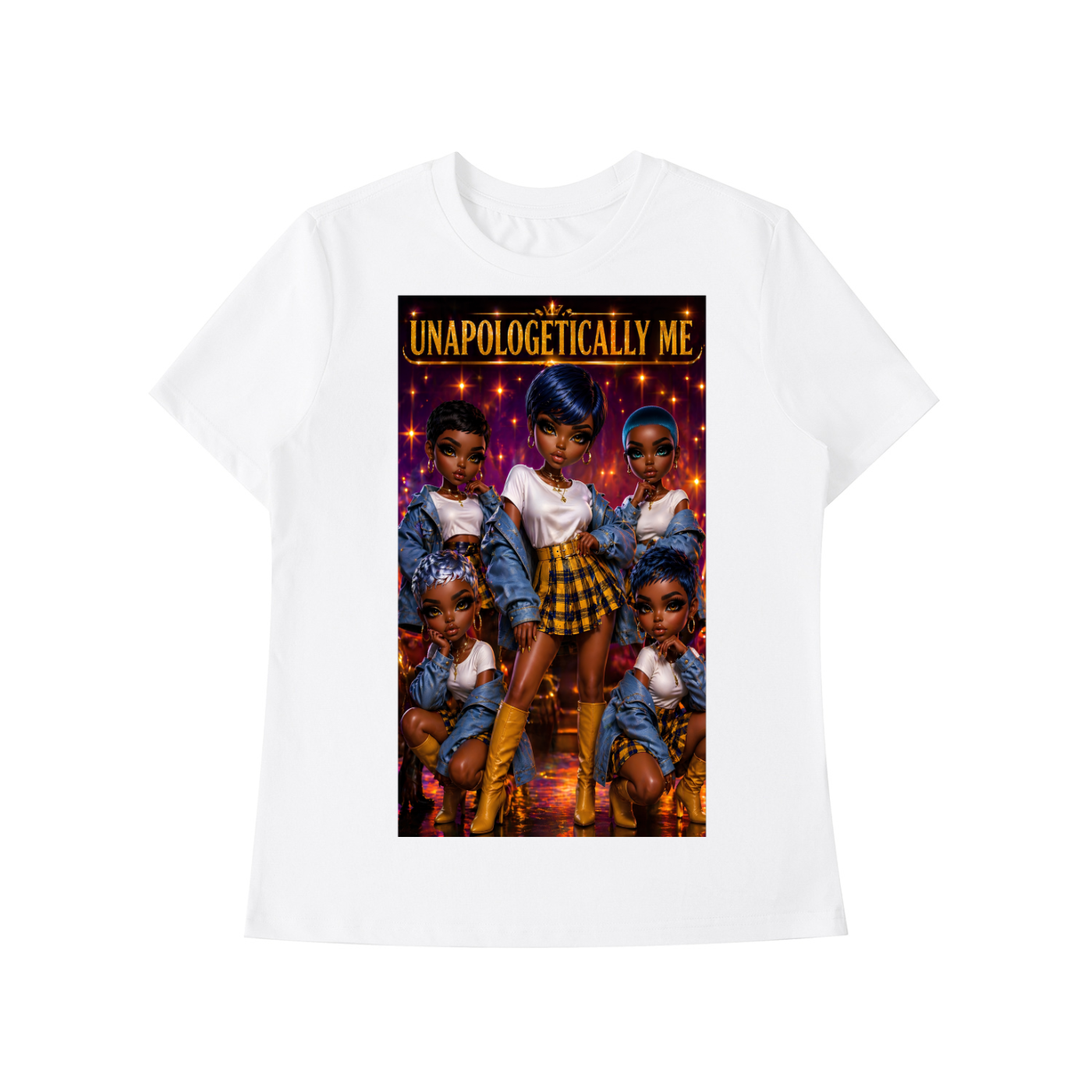 Unapologetically Me: Shoulder T-Shirt