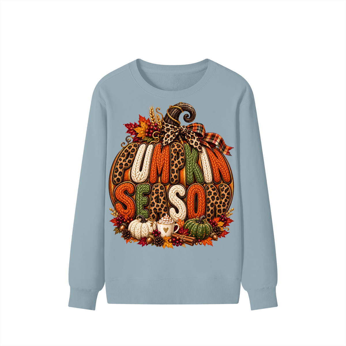 Pumpkin Season Cotton Sweatshirt
