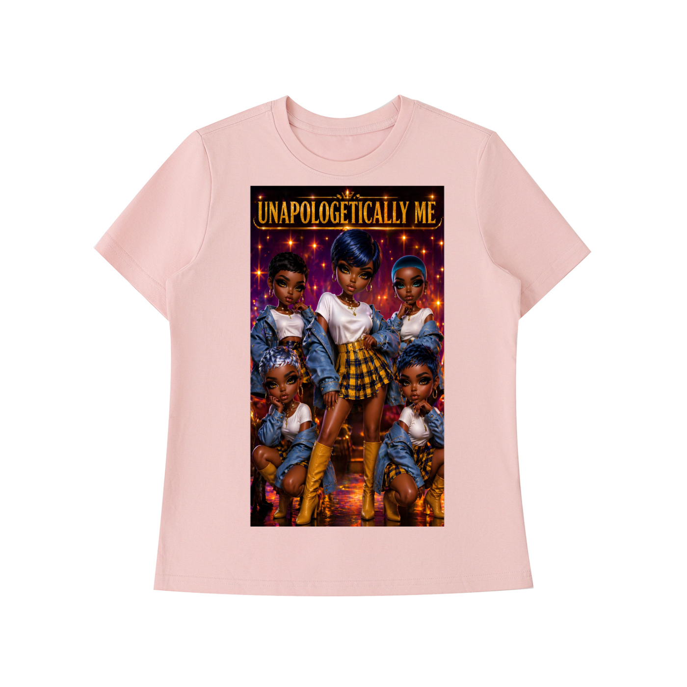 Unapologetically Me: Shoulder T-Shirt
